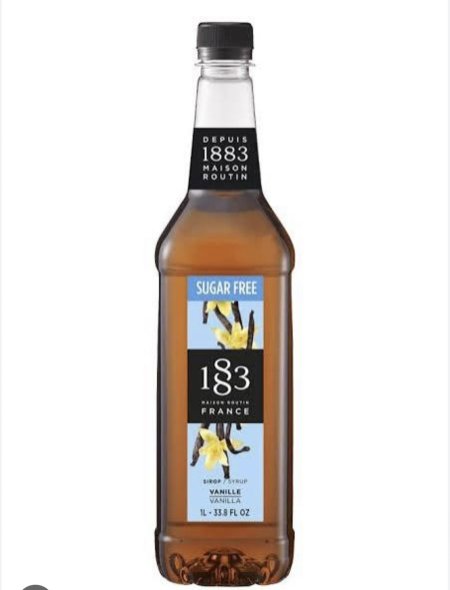1883 Sugar Free Vanilla Syrup
